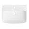 Фото Маленькая раковина для туалета Lavinia Boho Bathroom Sink 55х42 33311081 подвесная, из фарфора, прямоугольная, белая глянцевая 3