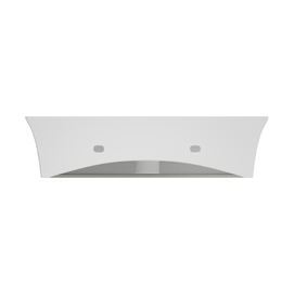 Фото Маленькая раковина для туалета Lavinia Boho Bathroom Sink 55х42 33311081 подвесная, из фарфора, прямоугольная, белая глянцевая