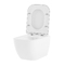 Фото Подвесной унитаз Lavinia Boho One Compacto 3302003C безободковый, с сиденьем микролифт, белый глянцевый 2