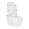 Фото Умный подвесной унитаз с функцией биде Lavinia Boho Smart V-Clean 3359101R безободковый, сиденье микролифт с подогревом, белый глянцевый 3