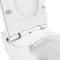 Фото Умный подвесной унитаз с функцией биде Lavinia Boho Smart V-Clean 3359101R безободковый, сиденье микролифт с подогревом, белый глянцевый 5