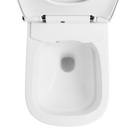 Фото Умный подвесной унитаз с функцией биде Lavinia Boho Smart V-Clean 3359101R безободковый, сиденье микролифт с подогревом, белый глянцевый