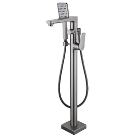 Смеситель для ванны с душевой лейкой LeMark Bronx LM3744GM