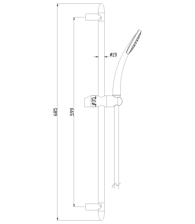 Душевой гарнитур LeMark LM8067C хром 2690₽