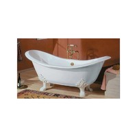 Чугунная ванна Magliezza Julietta ножки белые 183x78 Ral