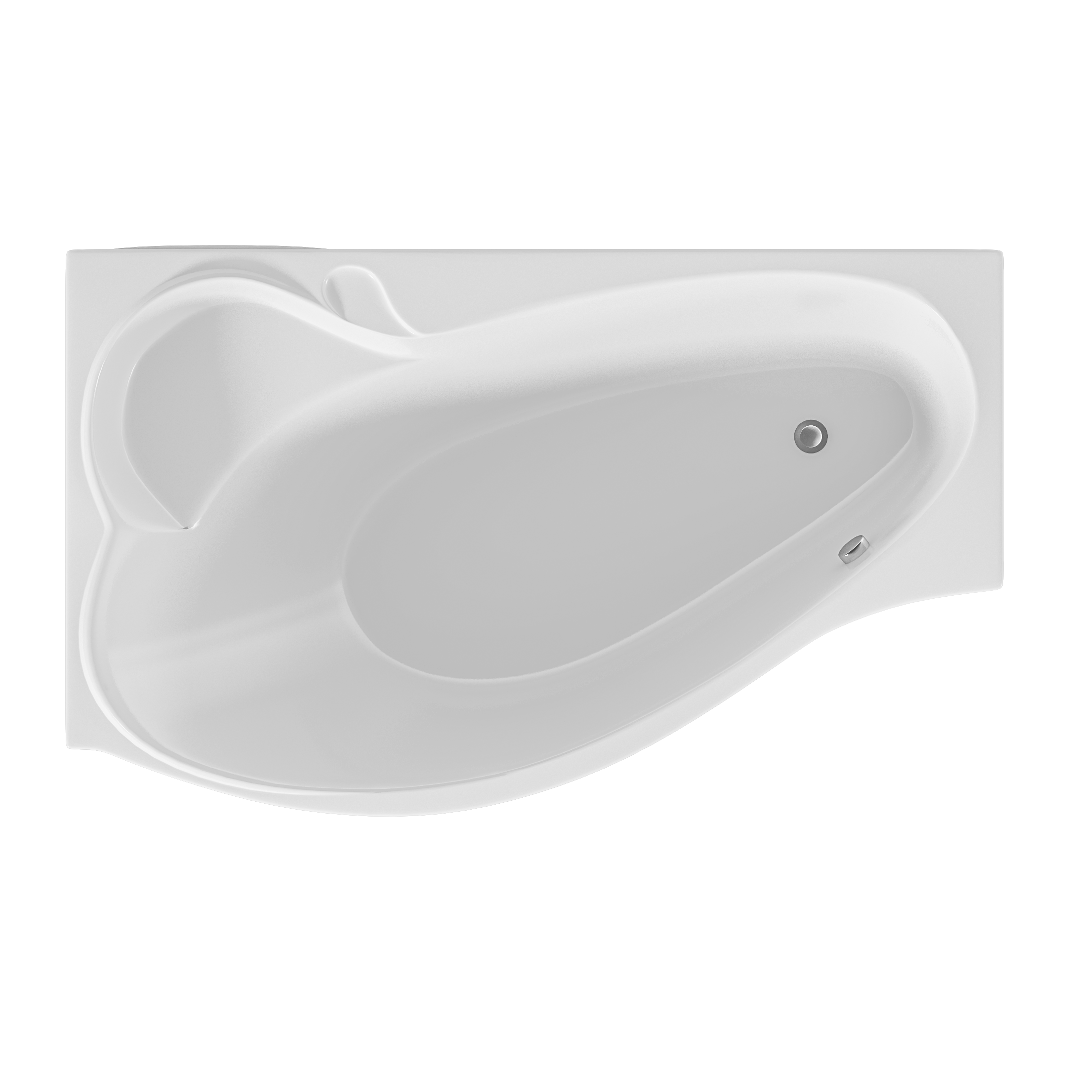 Ванна акриловая MarKa One Gracia 160x95 01гр1695л белая L 30024₽