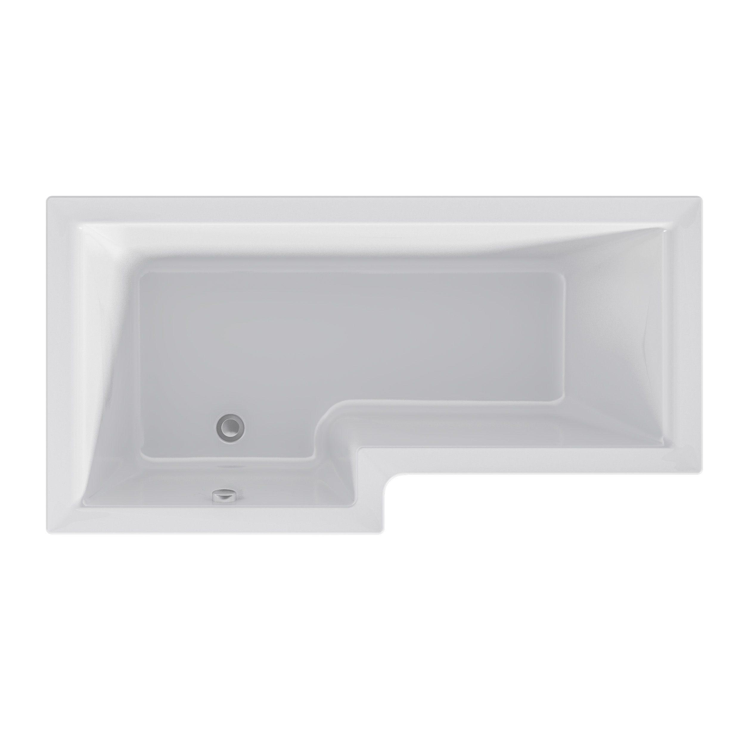 Ванна акриловая MarKa One Linea 165x85 01лин16585п белая R 31748₽