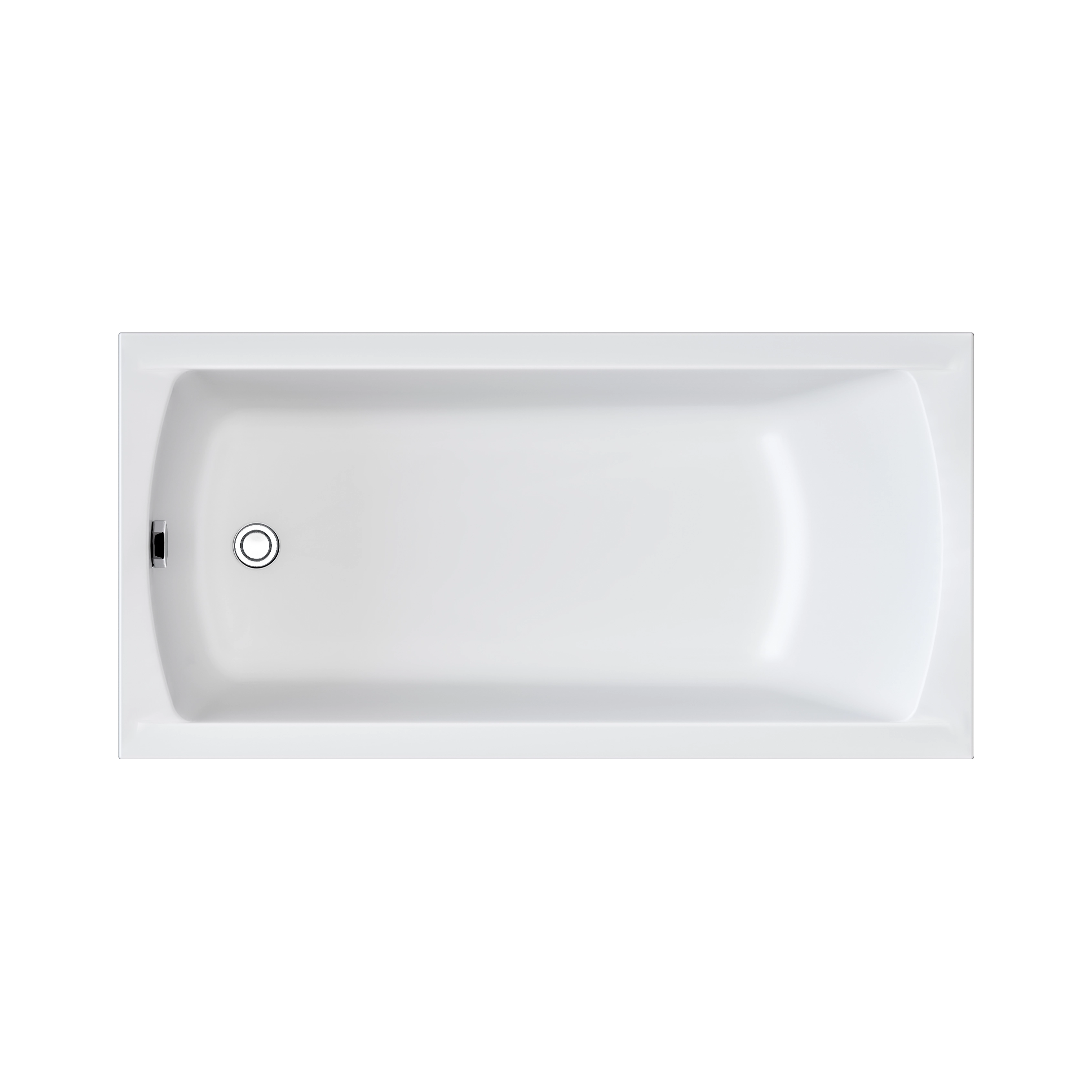 Ванна акриловая MarKa One Modern 120x70 01мод1270 белая 17064₽