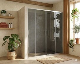 Душевая дверь в нишу MaybahGlass  MGD-1821-5