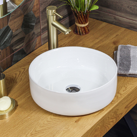 Раковина накладная Melana 36 см 320300-805 белая