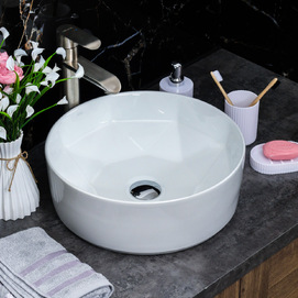 Раковина накладная Melana 41 см 320340-805 белая