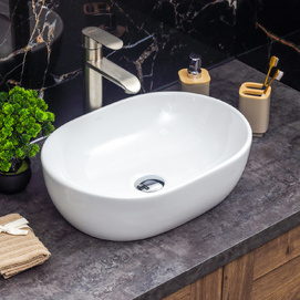 Раковина накладная Melana 48 см 320311-805 белая