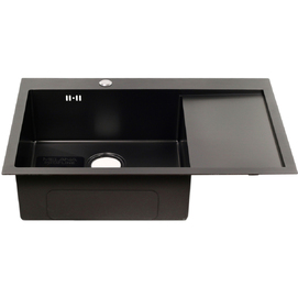 Кухонная мойка Melana Profline 78 см D7851HB-L графит