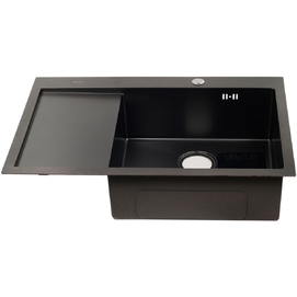 Кухонная мойка Melana Profline 78 см D7851HB-R графит