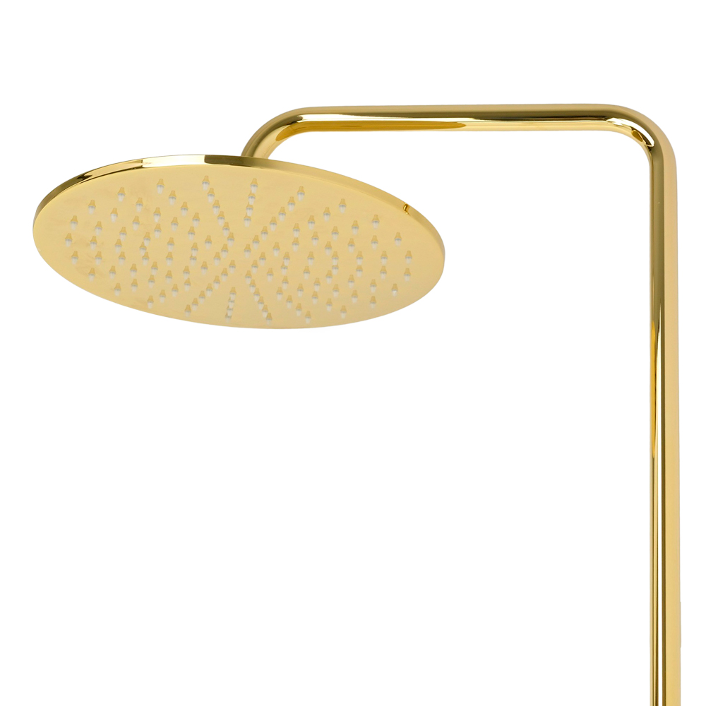 Душевая стойка Migliore Fortis Gold 31840 без излива золото 135300₽