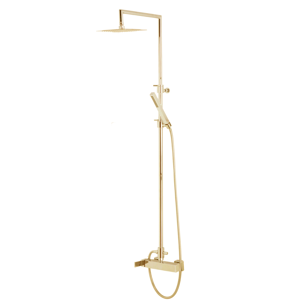 Душевая стойка Migliore Kvant Gold 31861 без излива золото 147400₽