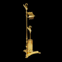 Набор аксессуаров для ванной комнаты Migliore Luxor 26291 функциональная, золото