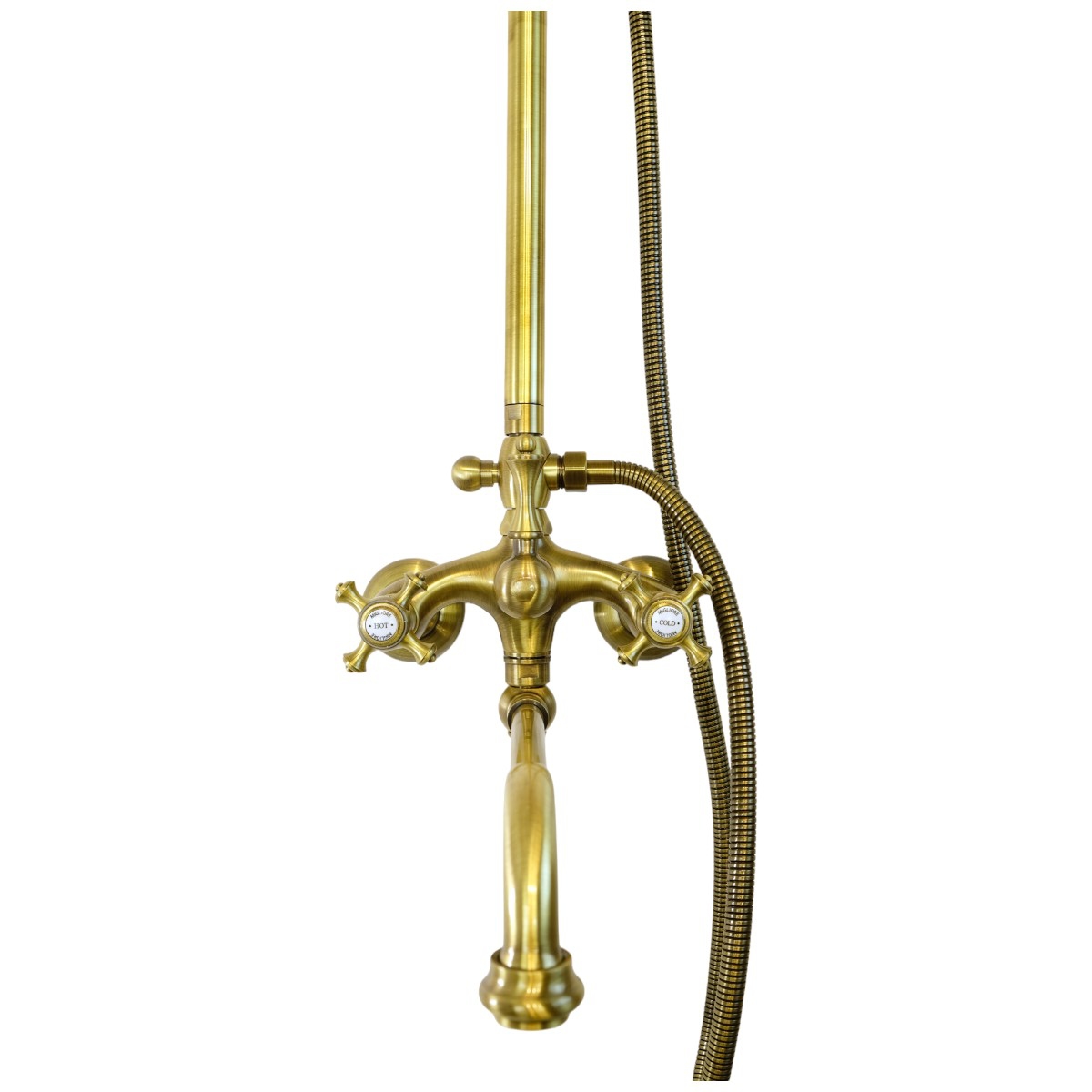 Душевая стойка Migliore Prestige 32789 с изливом бронза 100100₽