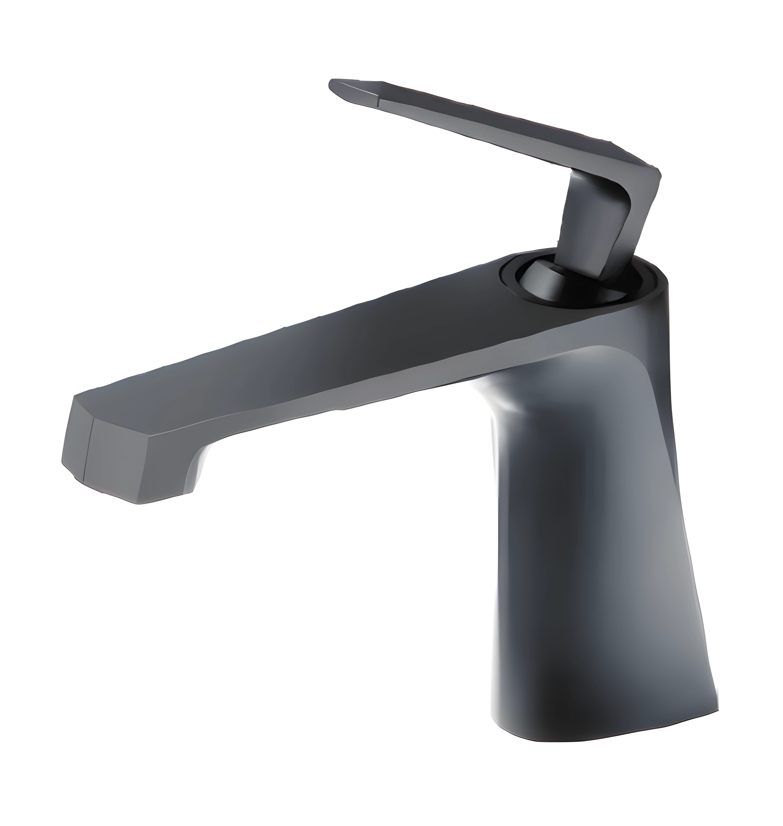 Смеситель для раковины Milleau CRISTAL MLV6223LS-GM Gun metal оружейный серый полуглянцевый 9436₽