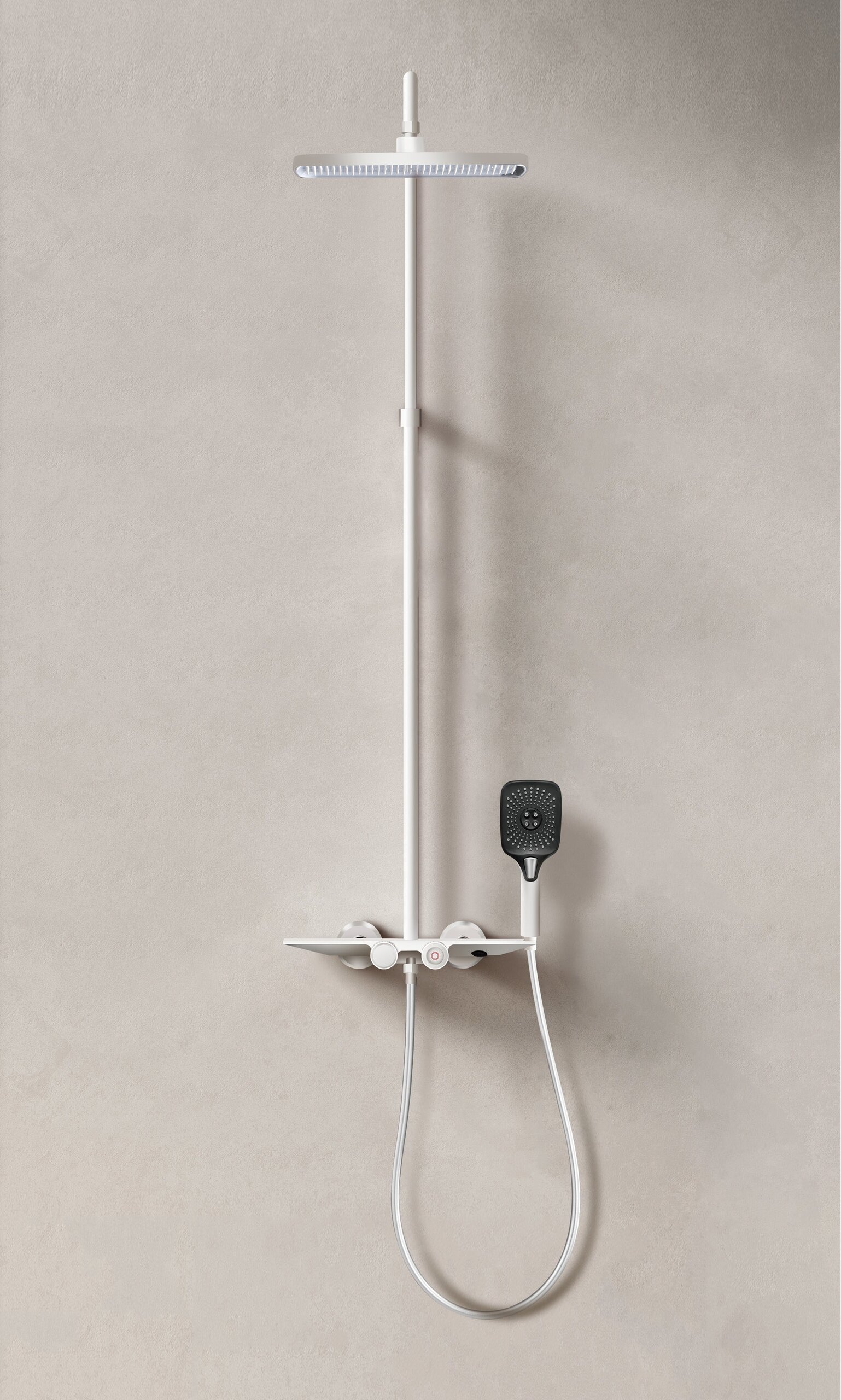 Душевая стойка Milleau TIRA MLHA223PDD-MW белый матовый 39486₽