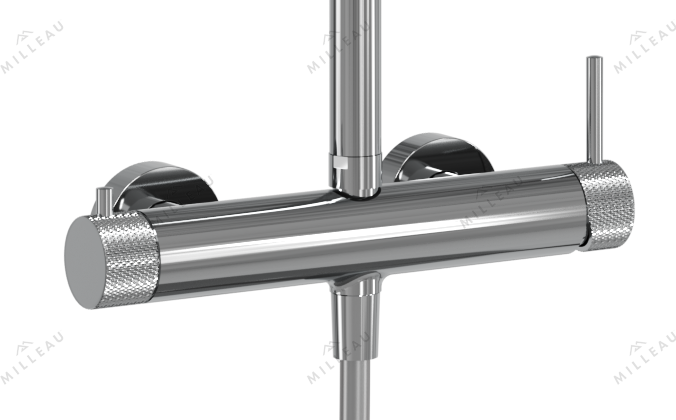 Душевая стойка Milleau Tissage ML5219KDM-CR без излива, хром