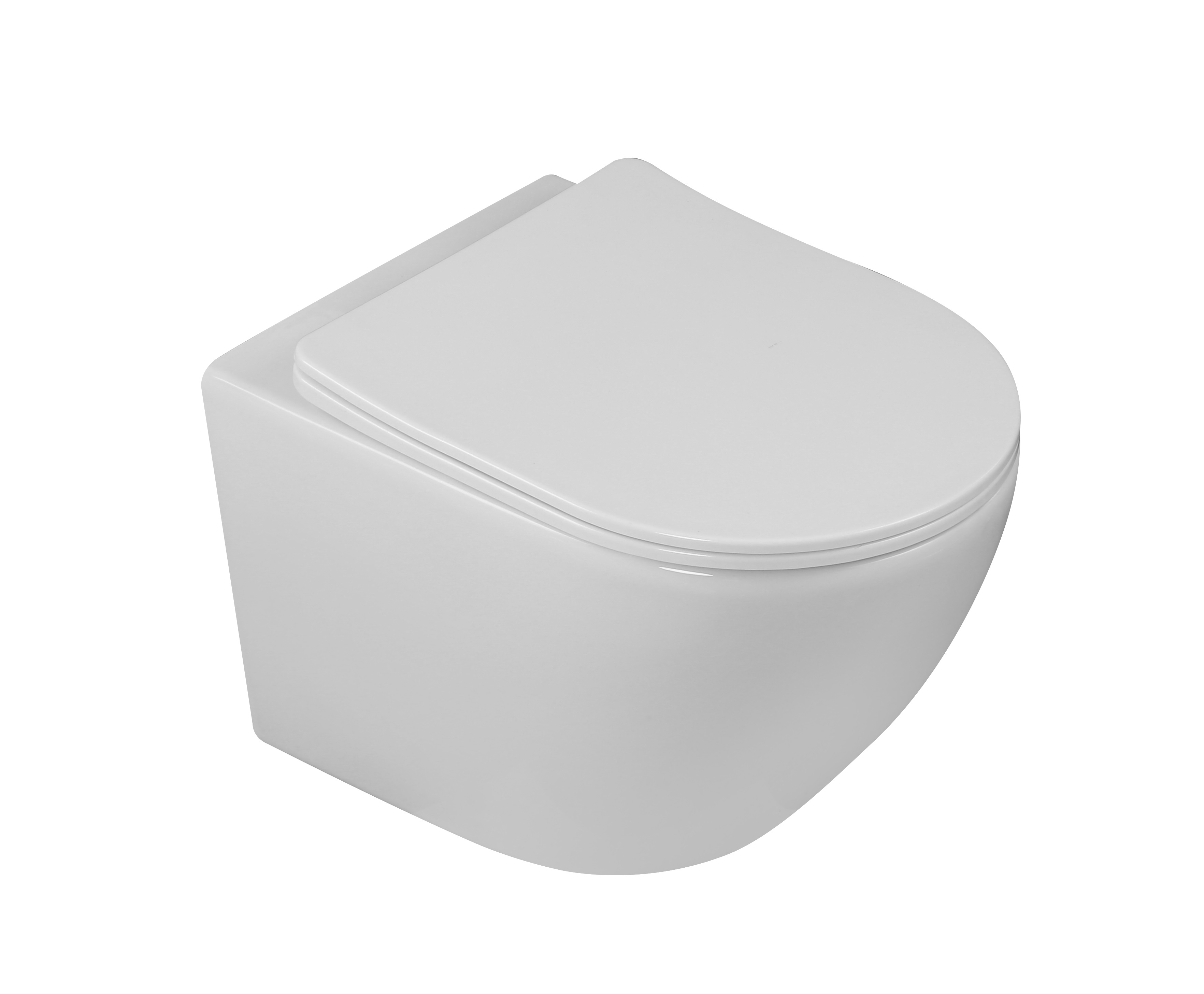 Унитаз подвесной Milleau VORTEX MYL038SGW белый глянец