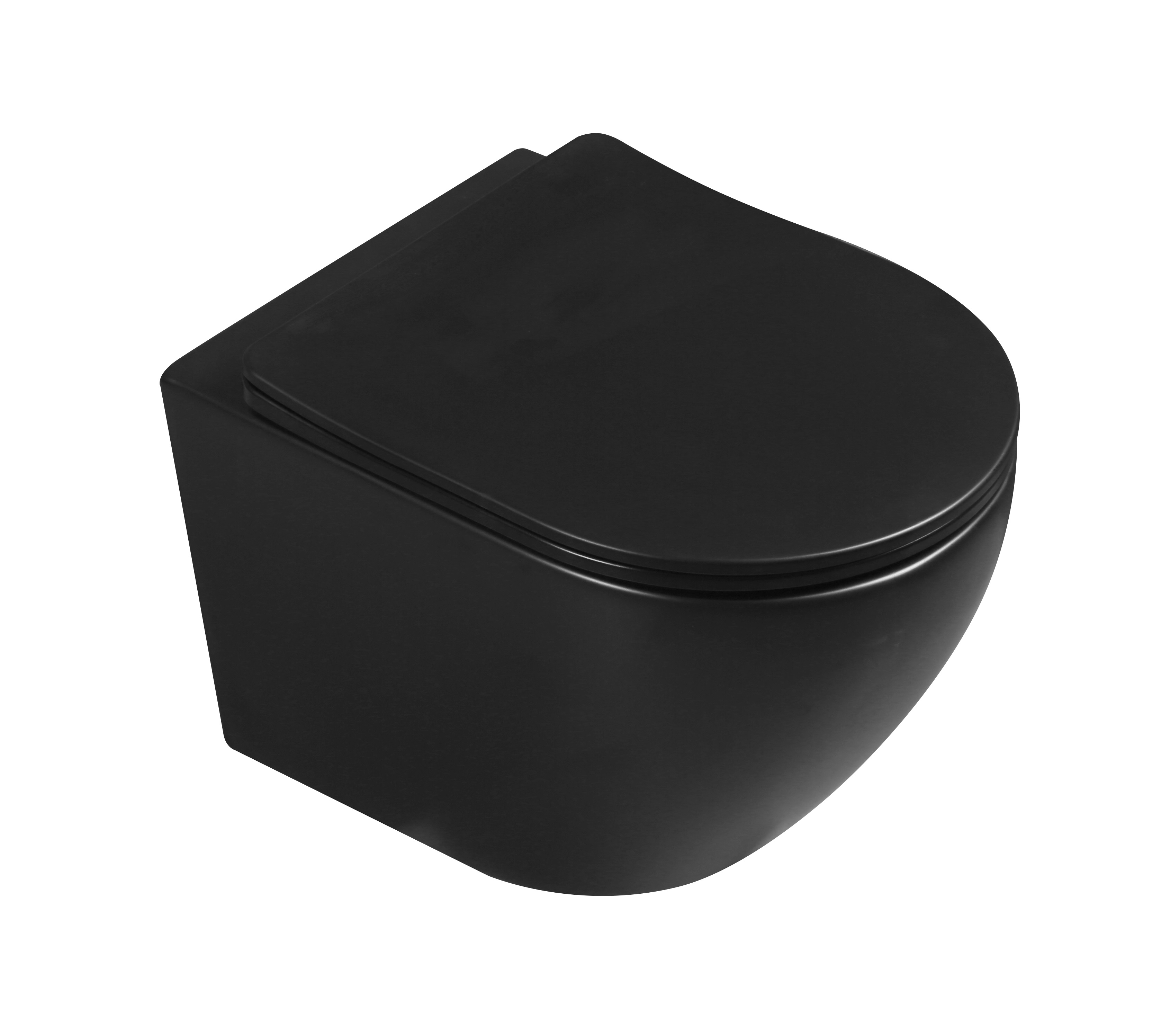 Унитаз подвесной Milleau VORTEX N MYL038BMB черный матовый