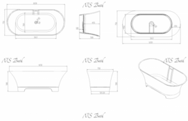   NS Bath NSB-16752BL