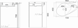   NS Bath NSF-8572