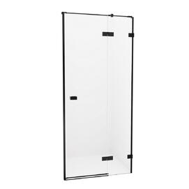 Душевая дверь в нишу New Trendy AVEXA BLACK 80x200 EXK-1547 стекло прозрачное, профиль черный