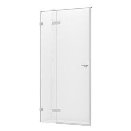 Душевая дверь в нишу New Trendy EVENTA 80x200 EXK-4450 стекло прозрачное, профиль хром
