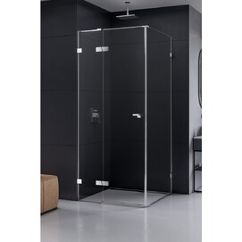 Душевой уголок New Trendy EVENTA Chrome 120x80 EXK-4493 стекло прозрачное, профиль хром
