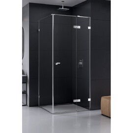 Душевой уголок New Trendy EVENTA Chrome 120x80 EXK-4523 стекло прозрачное, профиль хром