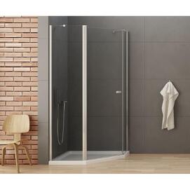 Душевой уголок New Trendy NEW SOLEO  100x80 K-0739 стекло прозрачное, профиль хром