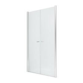 Душевая дверь в нишу New Trendy NEW SOLEO 80x195 D-0124A стекло прозрачное, профиль хром