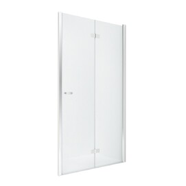 Душевая дверь в нишу New Trendy NEW SOLEO 80x195 D-0132A стекло прозрачное, профиль хром