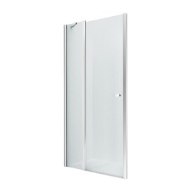 Душевая дверь в нишу New Trendy NEW SOLEO 90x195 D-0155A стекло прозрачное, профиль хром