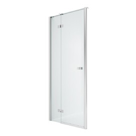 Душевая дверь в нишу New Trendy REFLEXA 80x200 EXK-5057 стекло прозрачное, профиль хром