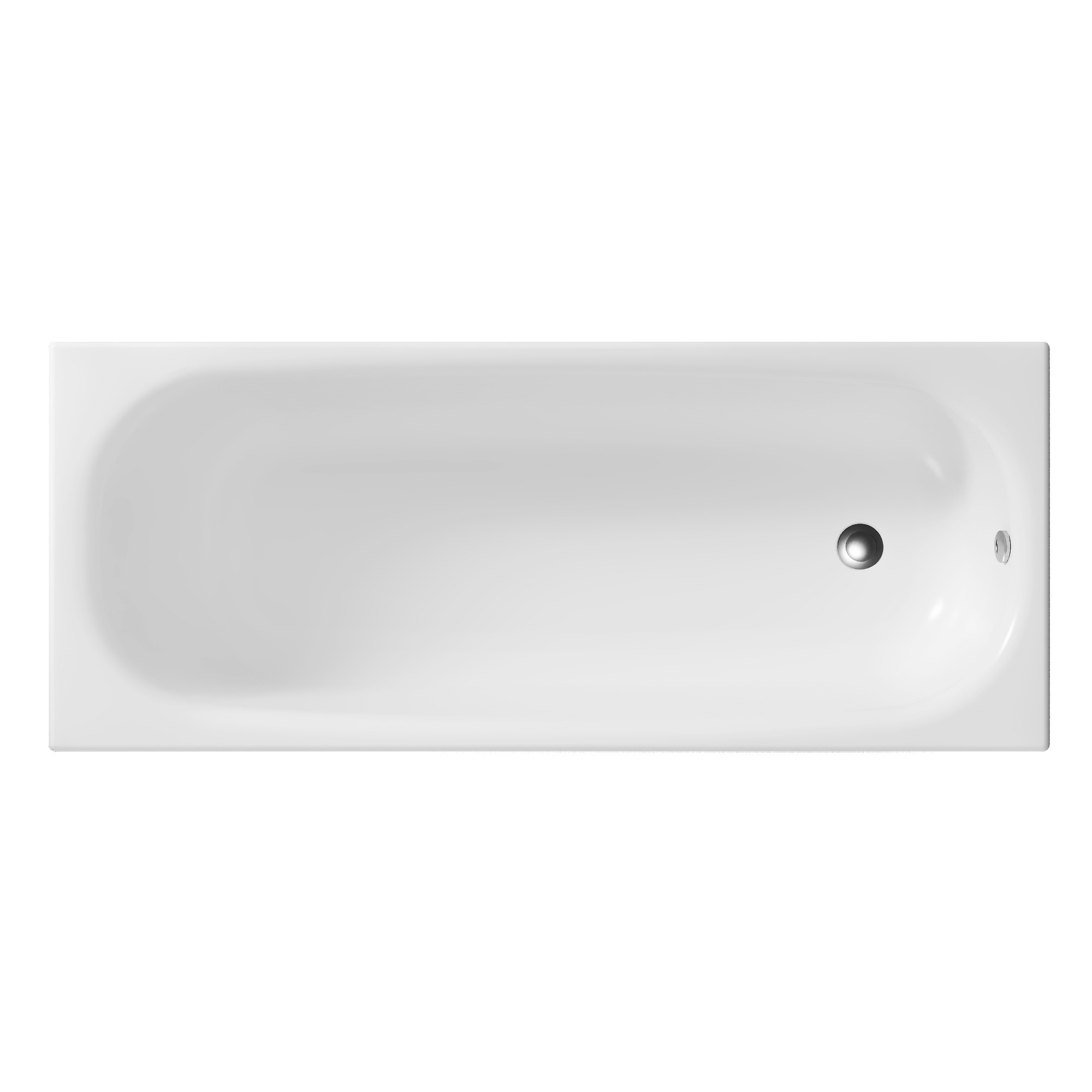 Ванна акриловая Niagara Brava 170x70 NG-B17070 белая 10780₽