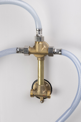 Фото Душевая кабина Niagara Classic 120x80 NG-3512-14LBK низкий поддон, стекло тонированное, профиль серебро, левая