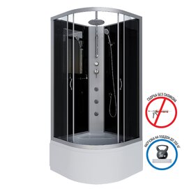 Душевая кабина Niagara Classic NG-2508-14BKTG
