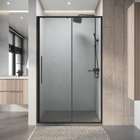 Душевые двери Niagara Nova 110х195 NG-34-11AGR стекло прозрачное, профиль графит