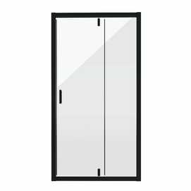 Душевая дверь Niagara 100х190 NG-83-10AB распашная, стекло прозрачное, профиль черный