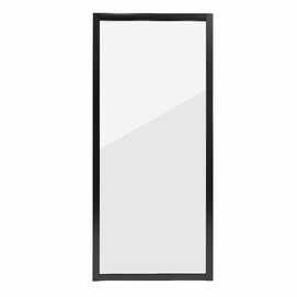 Боковая стенка Niagara NG-A100B 100х190 стекло прозрачное, профиль черный