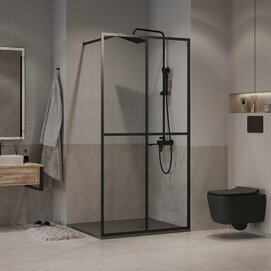   Walk In Niagara Nova 100x195 NG-686-10BLACK    ,   