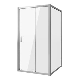 Душевой уголок Niagara Nova 90х90 NG-62-9A-A90 стекло прозрачное, профиль хром
