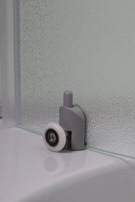 Фото Душевая кабина Niagara Promo 90x70 P90/70/40L/MT поддон высокий, стекло матовое, профиль белый