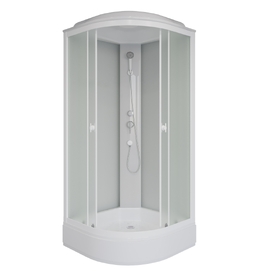 Душевая кабина Niagara Promo 90x90 P90/26/MT поддон средний, стекло матовое, профиль белый