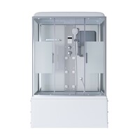 Душевая кабина Niagara Ultra 150x70 NG-3150-01 стекло прозрачное с декором, профиль хром