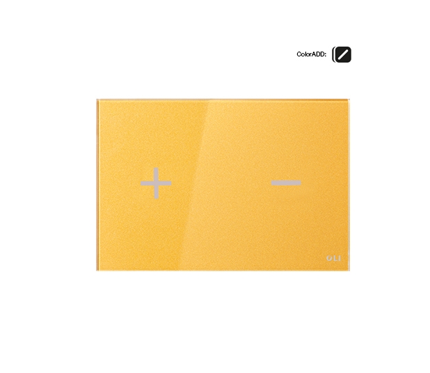 Кнопка для инсталляции Oli GLASSY 878700 золото 76787₽